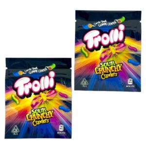 TrROLLI SOUR CRUNCHY CRAWLWES FRANCE