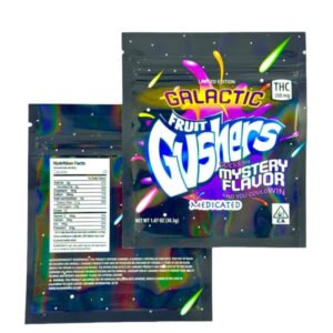 GUSHERS GALACTIC FRUIT GUMMIES FRANCE