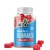 CBDfx, Original Mixed Berry CBD Gummies, Broad Spectrum THC-Free, 60ct, 1500mg CBD