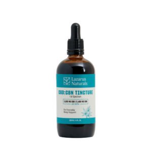 Lazarus Naturals, CBD Sleep Tincture, Full Spectrum, 4fl oz, 2400mg CBN + 3600mg CBD