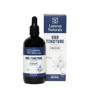Lazarus Naturals, CBD Tincture, Full Spectrum, 4fl oz, 6000mg CBD