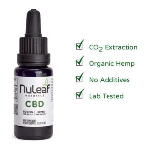 Alternative view of NuLeaf Naturals, CBD Oil, Full Spectrum, .5fl oz, 900mg CBD